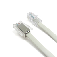 Câble de connexion réseau RJ11 vers SDL 4P RS485 double oreille, câble Ethernet plat pour patch LAN
