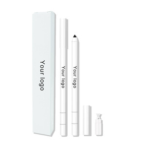 Crayon Eyeliner Double Pointe Lisse Sans Logo Crayon Gel Eyeliner Intégré avec Taille-Crayon Imperméable Longue Tenue - Product Image 3