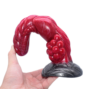 FAAK-juguetes anales de silicona para adultos, masajeador de cuentas enormes, trabajo manual lésbico, estimulación del punto g, consolador con sensación de piel y ventosa - Product Image 5