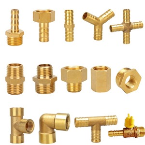 ข้อต่อสามทางแบบที ขนาด 1/4" 1/2" <span class=keywords><strong>3</strong></span>/4" สำหรับสายยาง วัสดุทองเหลือง ใช้สำหรับน้ำ/น้ำมัน/อากาศ - Product Image 4