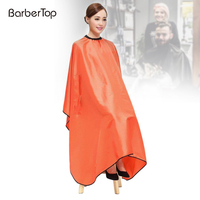 Tissu de coiffure professionnel en polyester doux 145x160cm, tablier de barbier, Cape de coiffeur, vente en gros