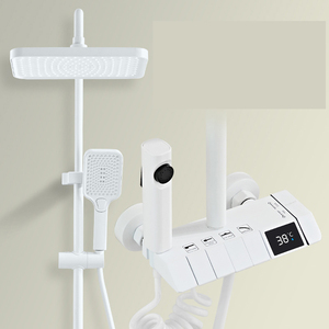 Set <span class=keywords><strong>Doccia</strong></span> Intelligente di Lusso a Parete con Display Digitale LED, <span class=keywords><strong>Sistema</strong></span> <span class=keywords><strong>Doccia</strong></span> con Soffione e Rubinetto Spray - Product Image 4