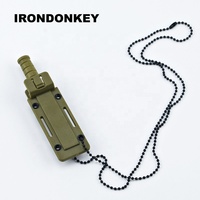 Couteaux et outils IRONDONKEY, mini couteau créatif, collier couteau, couteau de camping en plein air, outil de défense EDC, outil de survie