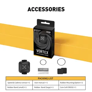 Sensor de Velocidad y Cadencia de Modo Dual XOSS Vortex ANT+ BLE IPX7 Resistente al Agua con Alcance de 10 m y 300 Horas de Duración de la Batería para Bicicleta de Carretera y MTB - Product Image 6
