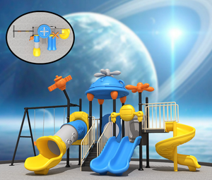 Aire de jeux extérieure pour enfants, fabricant de toboggans, vente en gros de jeux d'extérieur - Product Image 4