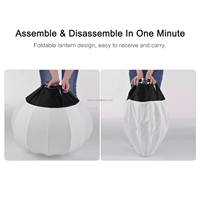 Accessoires pour studio photo 65cm 85cm Lanterne Softbox avec Bowens Mount Studio Light Diffuser Soft Box Photographie Éclairage