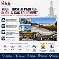 API 6A Hongtai Haute Qualité 10K PSI Hanger de carter de pignon de type mandrin pour équipement de tête de puits pétrolier et gazier, garantie 1 an