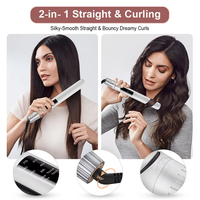 Lisseur à cheveux professionnel avec plaque chauffante en céramique MCH scellée, vente en gros, étiquette privée, personnalisation du lisseur à cheveux