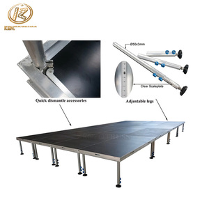 Sân Khấu Di Động Sân Khấu Nhôm Di Động Với Bánh Xe - Product Image 3