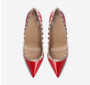 2024 <span class=keywords><strong>scarpe</strong></span> da <span class=keywords><strong>donna</strong></span> con <span class=keywords><strong>tacco</strong></span> a punta con rivetto personalizzato - Product Image 4