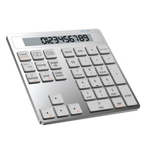 2 in 1 Keyboard Calculator Bluetooth 2.4G USB Wireless Numeric Keypad Teclado Numeric Keypad for Laptops <b>PC</b> Computers - Product Image 1