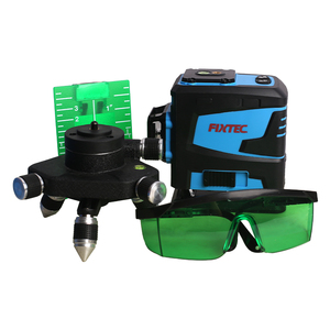 FIXTEC 12 Line <strong>Laser</strong> Level 360 <strong>Green</strong> Rotary Self Leveling <strong>Green</strong> 3D <strong>Laser</strong> Level - Product Image 2