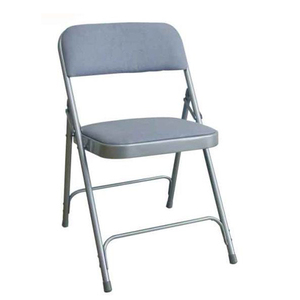 <span class=keywords><strong>Silla</strong></span> <span class=keywords><strong>plegable</strong></span> de acero y Metal con doble bisagra, color negro - Product Image 4