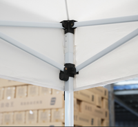 Vente directe d'usine Tente pliante imperméable Auvent Tente de jardin 2*2 m 3*3 m 3*6 m avec sac Oxford portable