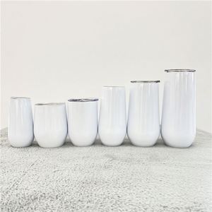 Verre à cocktail sans pied isolé sous vide, sans BPA, pour sublimation blanche, disponible en 6oz, 12oz, 10oz, 16oz, 20oz - Product Image 1