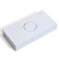 Boîte d'emballage rigide de haute qualité en forme de livre pour montre connectée et téléphone portable, fabriquée à partir de matériaux recyclés pour l'électronique grand public et l'informatique