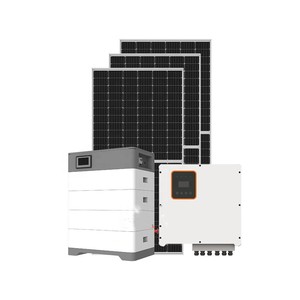 Système Solaire Hybride 5kW 6kW 8kW 10kW avec Panneaux et Batteries de Stockage d'Énergie R8KH3 - Product Image 1
