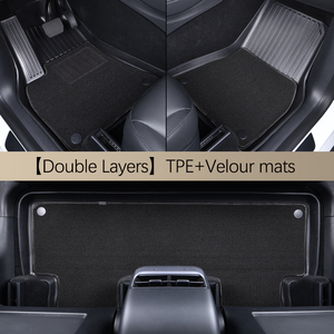 Alfombrillas de coche 3D para todo tipo de clima para 2021 Tesla modelo Y alfombrilla de suelo de coche personalizada para modelo Y alfombrillas de cubierta de asiento trasero Accesorios - Product Image 5