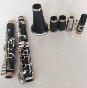 <span class=keywords><strong>Clarinete</strong></span> de latón niquelado adecuado para principiantes y jugadores, cuerpo de tono A, gran oferta - Product Image 1