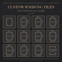 Tuiles de Mahjong Américaines Personnalisées en Acrylique, 160 Pièces, Logo Personnalisé, Qualité Premium, Fabricant OEM, Vente en Gros, Étui de Voyage