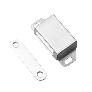 Stainless Steel Magnetic <b>Door</b> <b>Catch</b> Cabinet <b>Door</b> Latch Minimalist Design For Wardrobe <b>Doors</b> - Product Image 2