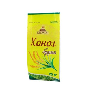 ถุงข้าวพลาสติกจินเซิง 25 กก. เกรดอาหารธรรมชาติ สำหรับจัดเก็บและขนส่ง - Product Image 1