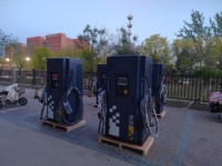 Chargeur rapide DC bidirectionnel V2X prêt à l'emploi, double pistolet, charge simultanée, intégration au réseau intelligent, OCPP 1.6J, commercial ZKYC WY10A