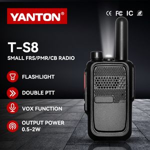 جهاز اتصال لاسلكي محمول <span class=keywords><strong>2</strong></span> واط PMR446 GMRS VHF UHF مع راديو طويل المدى في اتجاهين للاتصال طويل المدى يانتون - Product Image 3