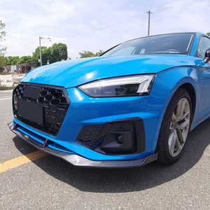 Ricambi Auto Auto paraurti anteriore labbro per Audi <span class=keywords><strong>A5</strong></span> S Line 2021 2022 3 pezzi tipo anteriore Splitter Spoiler Lip Wind Knife - Product Image 5