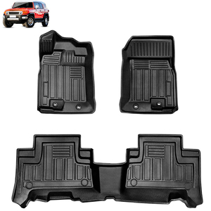 Tapis de pied en TPE pour <span class=keywords><strong>Toyota</strong></span> FJ CRUISER LHD tapis de pied imperméable résistant à l'usure tapis de voiture Modification 3D 4x4 accessoires tout-terrain - Product Image 2