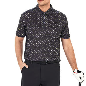 Summer 90% Polyester 10% Spandex Mens Regular Fit Dry Fit 4 Way Stretch Fabric Golf <b>Polo</b> <b>Shirts</b> Jersey Custom Full Print <b>T</b> <b>Shirt</b> - Product Image 2