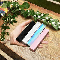 Boîtes en carton rigide à extrémités pliées pour cosmétiques, gloss à lèvres, rouge à lèvres, vernis à ongles, mascara, emballage, vernissage quadricolore