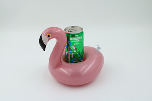 15 Piezas de Juguetes Inflables de Agua con Forma de Animales, Portavasos Inflable de PVC con Forma de Flamenco Rosa Dorado, <span class=keywords><strong>Flotador</strong></span> <span class=keywords><strong>para</strong></span> Vasos de Piscina <span class=keywords><strong>para</strong></span> Fiestas de Verano y <span class=keywords><strong>Playa</strong></span> - Product Image 4