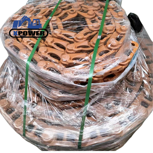 โซ่รางรถขุดสำหรับงานหนัก พร้อมแผ่นราง สำหรับ D20 D20A D20A-6 D20A-7 อะไหล่ช่วงล่างรถตีนตะขาบ - Product Image 1