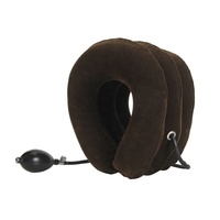 Oreiller gonflable de soutien cervical réglable à trois couches pour traction complète du cou, coussin d'air confortable – Meilleure vente