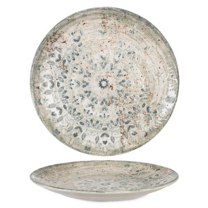 Plato Plano Fade Ø 30 cm, Porcelana Fina Premium, Impresión Digital, Porcelana Rinart - Product Image 1