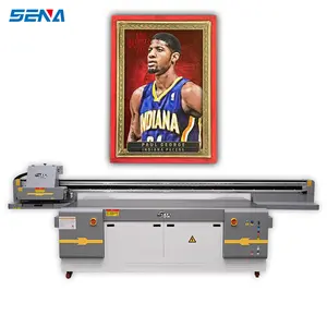 Printer UV baru Harga 2513 G6 printer inkjet Ricoh dengan pernis untuk transfer disisipkan poster akrilik