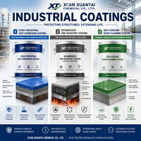 Revêtement liquide anti-corrosion imperméable à deux composants, apprêt époxy riche en zinc 70% pour la construction de tunnels