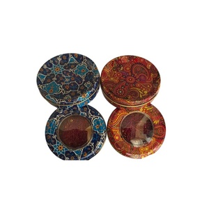 Mini Food Grade <b>Tea</b> Canister Empty Saffron Storage Container with Tinplate Metal Sealing <b>Tins</b> for Sugar Flour Jars - Product Image 1