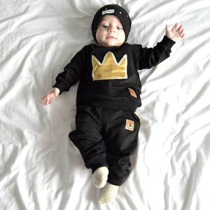 Nuevo Diseño de Ropa para Bebés Recién Nacidos, Conjunto Negro - Product Image 2