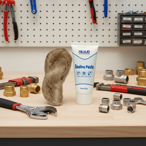 Pâte d'étanchéité anti-corrosion 65g de qualité supérieure fabriquée en Chine + 25g de chanvre/lin pour la réparation des fuites d'eau et de gaz en plomberie - Product Image 6