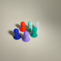 Ampoule compte-gouttes en silicone Offre Spéciale de 18mm Ampoule compte-gouttes de couleur Tétine NBR Bouchon de bouteille d'huile essentielle