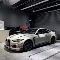 Nouveau kit carrosserie large en fibre de carbone sèche style IMP pour BMW M3 G80 M4 G82 2021+ Pare-chocs avant/arrière Capot Aile