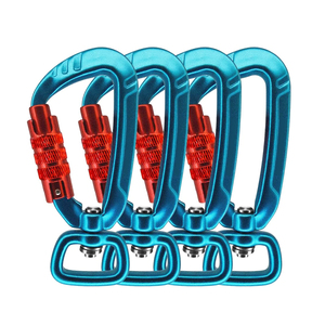 Mousquetons à verrouillage automatique 4kN avec fermoir pivotant <span class=keywords><strong>pour</strong></span> laisse de <span class=keywords><strong>chien</strong></span>, porte-clés, sac à dos - Product Image 2
