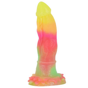 Dildo lumineux qui brille dans le noir pour femmes, ventouse puissante, télécommande, dildo vibrant, masturbation féminine, jouet sexuel pour pénis - Product Image 6