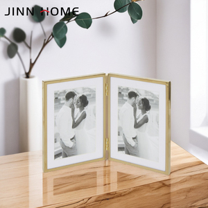 กรอบรูปโลหะสีทองรอยัลหรูหราสำหรับตกแต่งเดสก์ท็อปและให้เป็นของขวัญ - Product Image 6