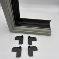 Piezas de Estampado Adhesivas Reforzadas para Ventanas de Diseño Moderno, Hechas de Plástico Duradero e Impermeable
