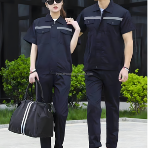 High Quality Cotton Summer <strong>Work</strong> Clothes Factory Uniform for Safety Workwear for Adults - Product Image 5