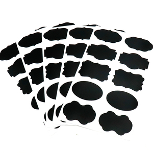 Bảng đen nhãn cho lưu trữ thùng, máy rửa chén an toàn tái sử dụng nhãn cho hộp đựng thực phẩm, có thể tháo rời không thấm nước Mason Jar nhãn - Product Image 4