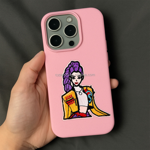 Biểu tượng xu hướng thời trang của các nhân vật nữ hai chiều vá thêu K-POP nhóm nữ thần tượng thiết kế trang trí - Product Image 2